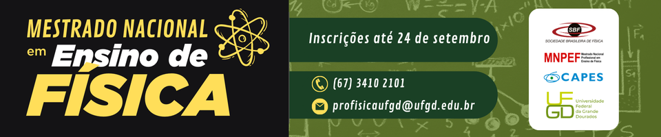 Mestrado Nacional Profissional em Ensino de Física - processo seletivo 2025 agosto